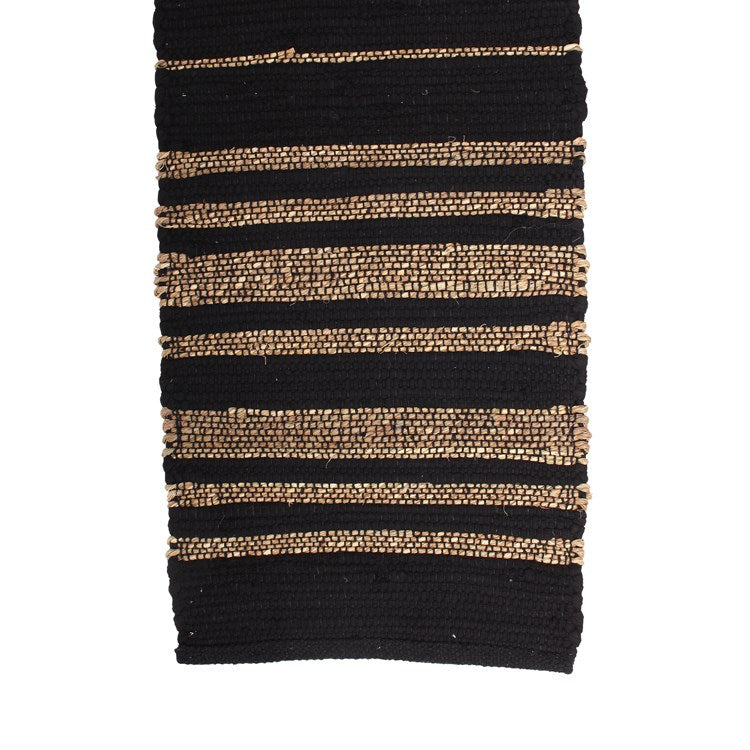 Cameron Chindi Table Runner Black