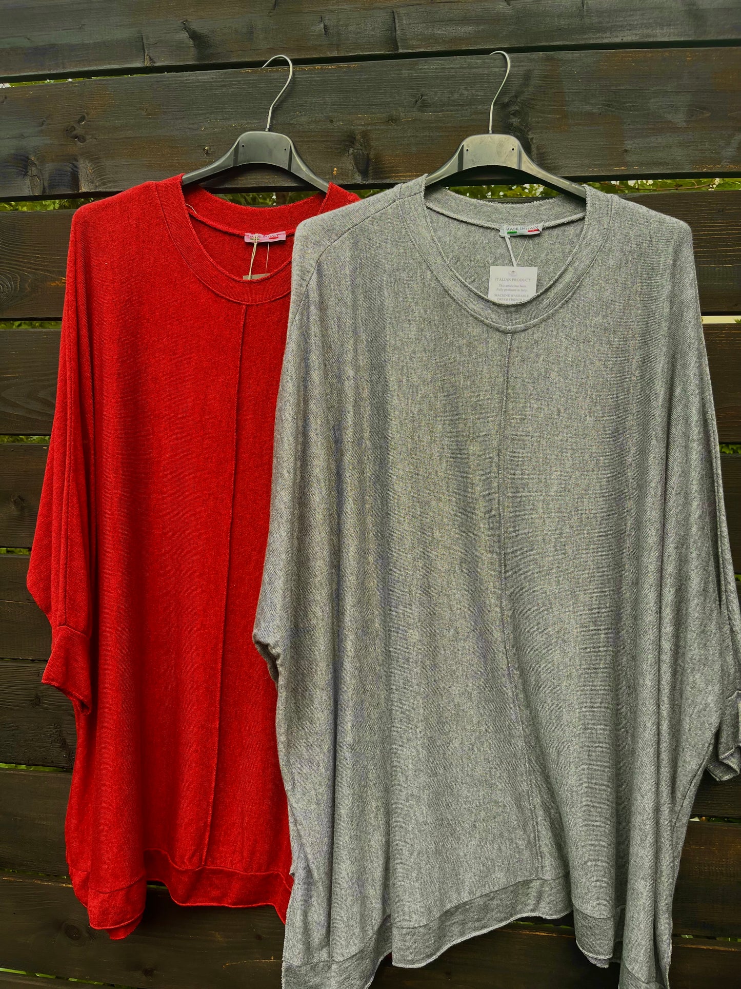 Catherine Lillywhite's Front Seam Crew Neck Tunics