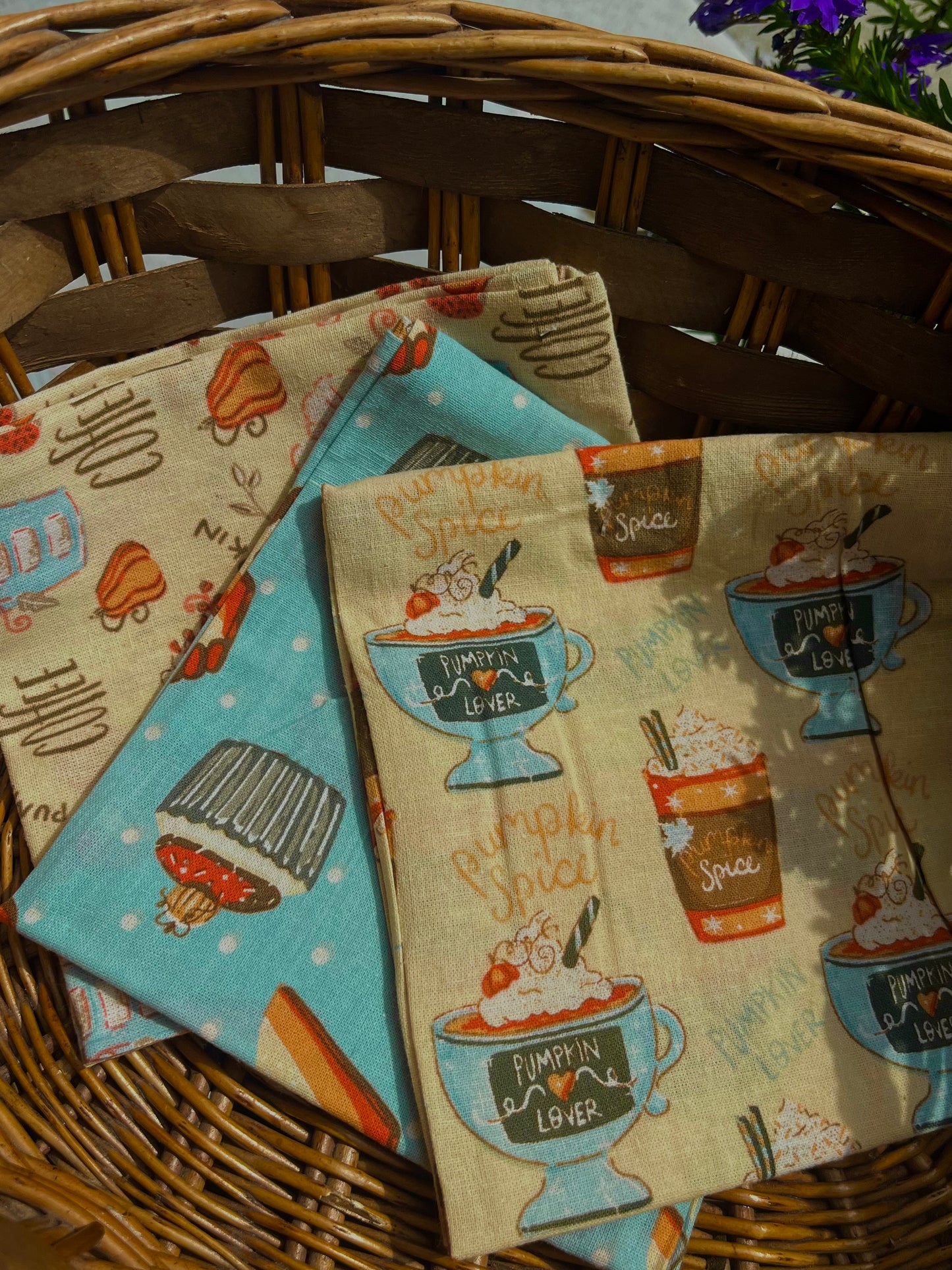Kitchen Towel Set Of 3: Mahogany