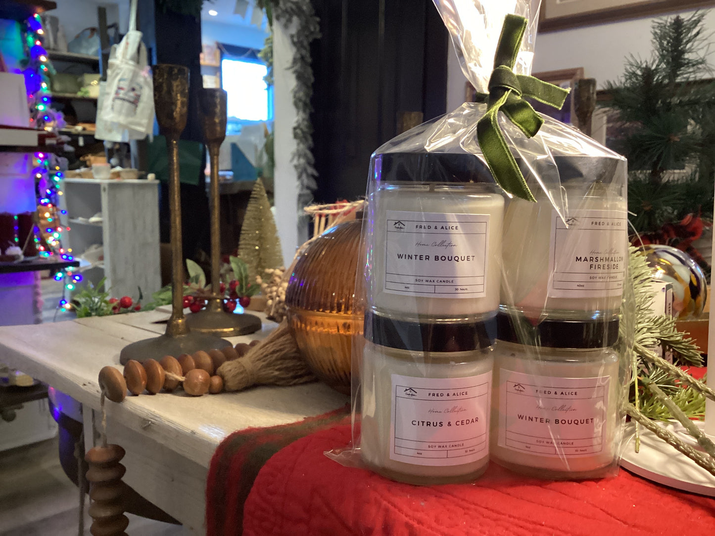 Winter Sampler Candle Set