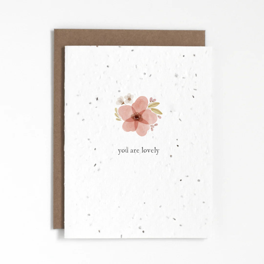 Locally Made Seed Paper Greeting Cards