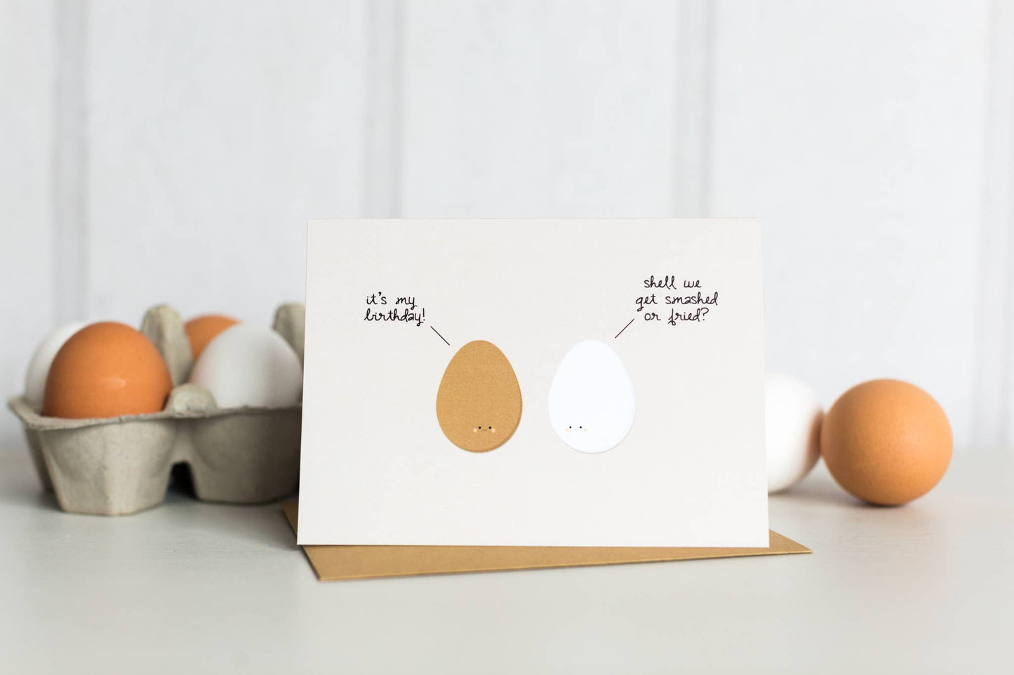 Smashed or Fried | Greeting Card