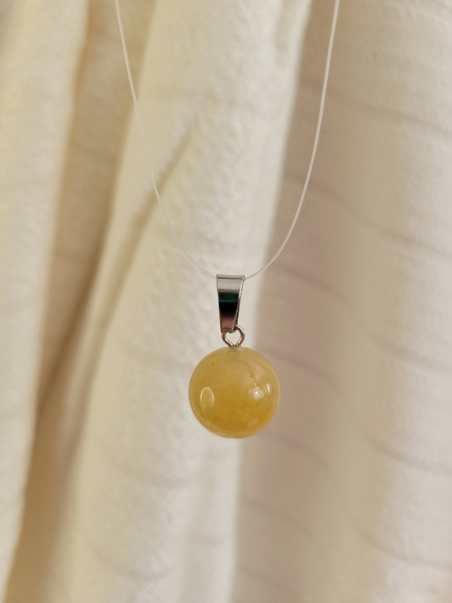Crystal Stone Round Pendants