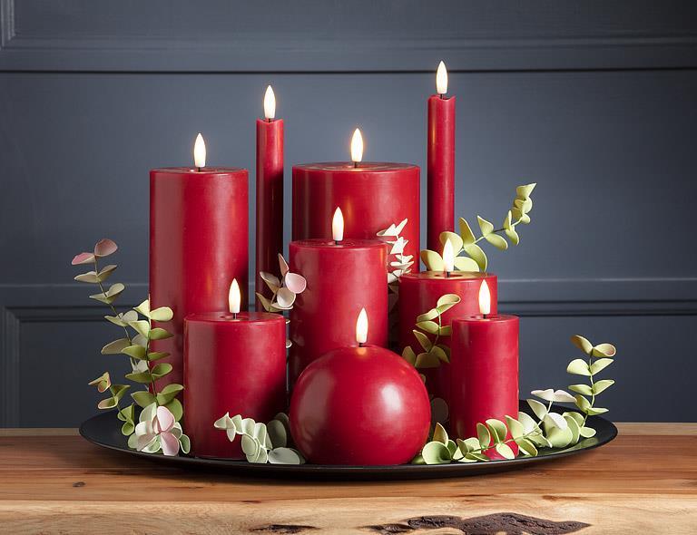 Luxlite Electronic Wax Candles - Sphere
