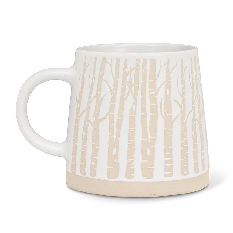 Birch Embossed Mug