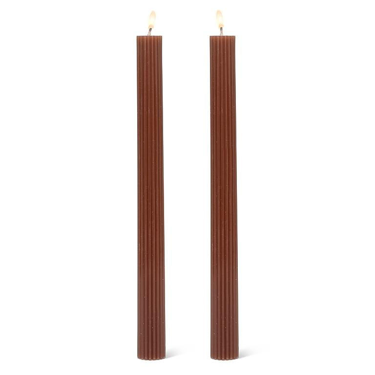 Ribbed Taper Candle Sets
