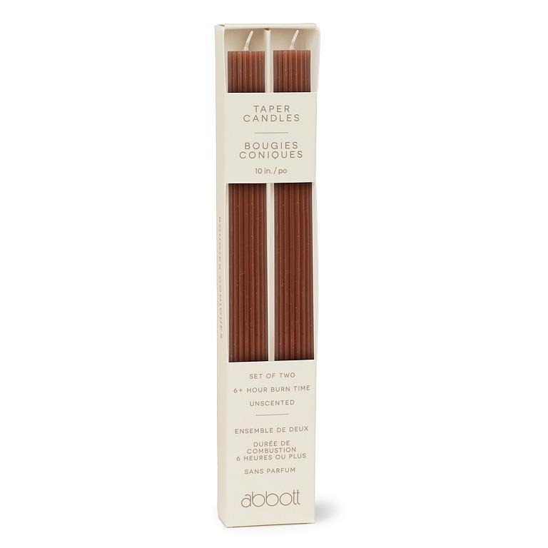 Ribbed Taper Candle Sets