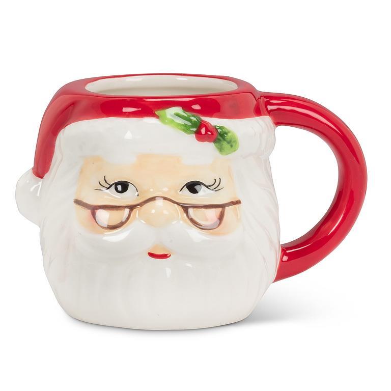 Small Vintage Style Santa Mug