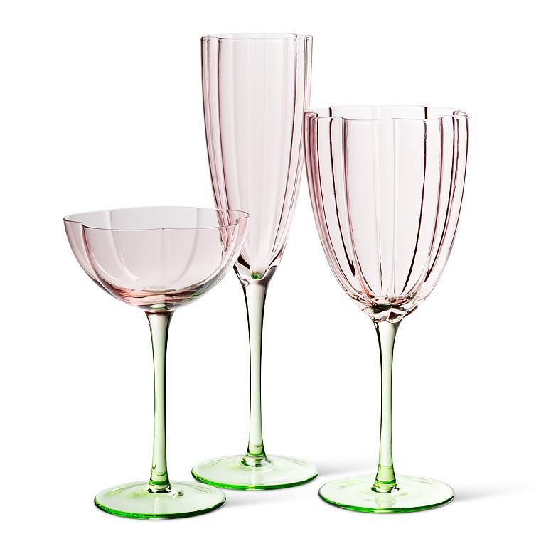 Flower Wine Glass