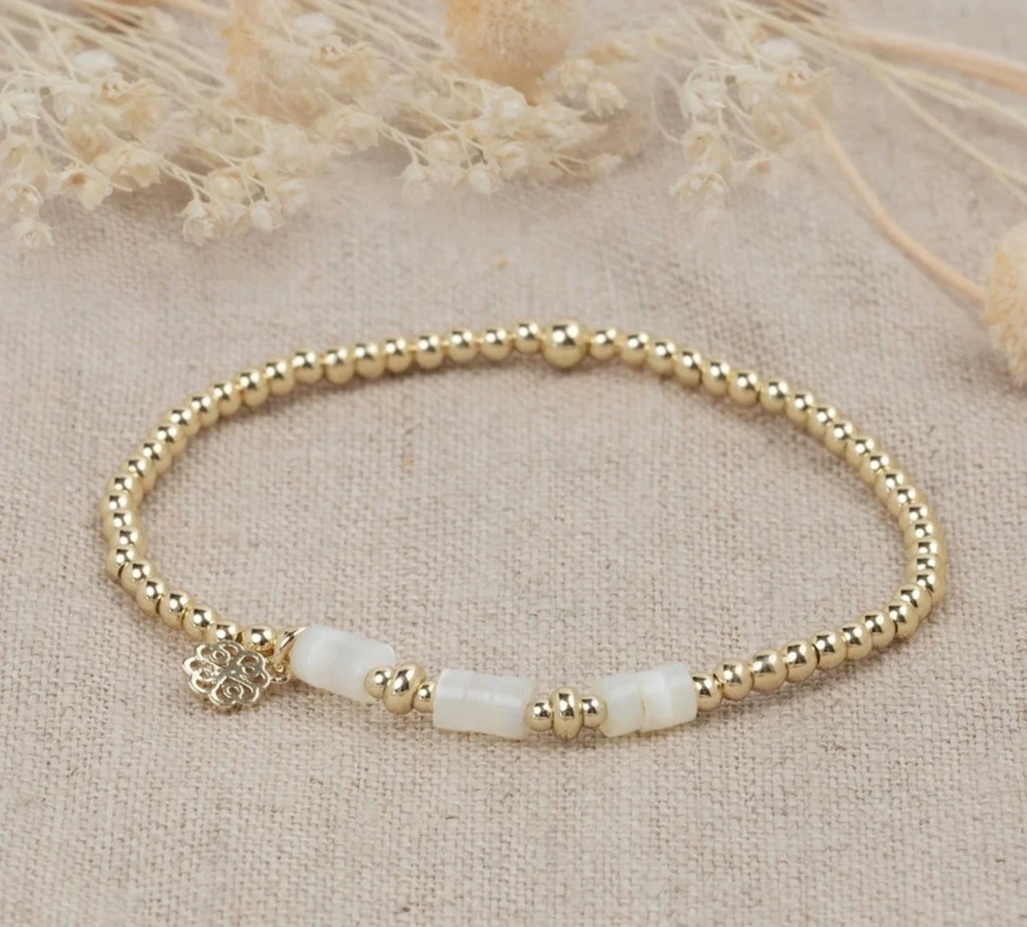 Bayla Bracelet: Mother Of Pearl