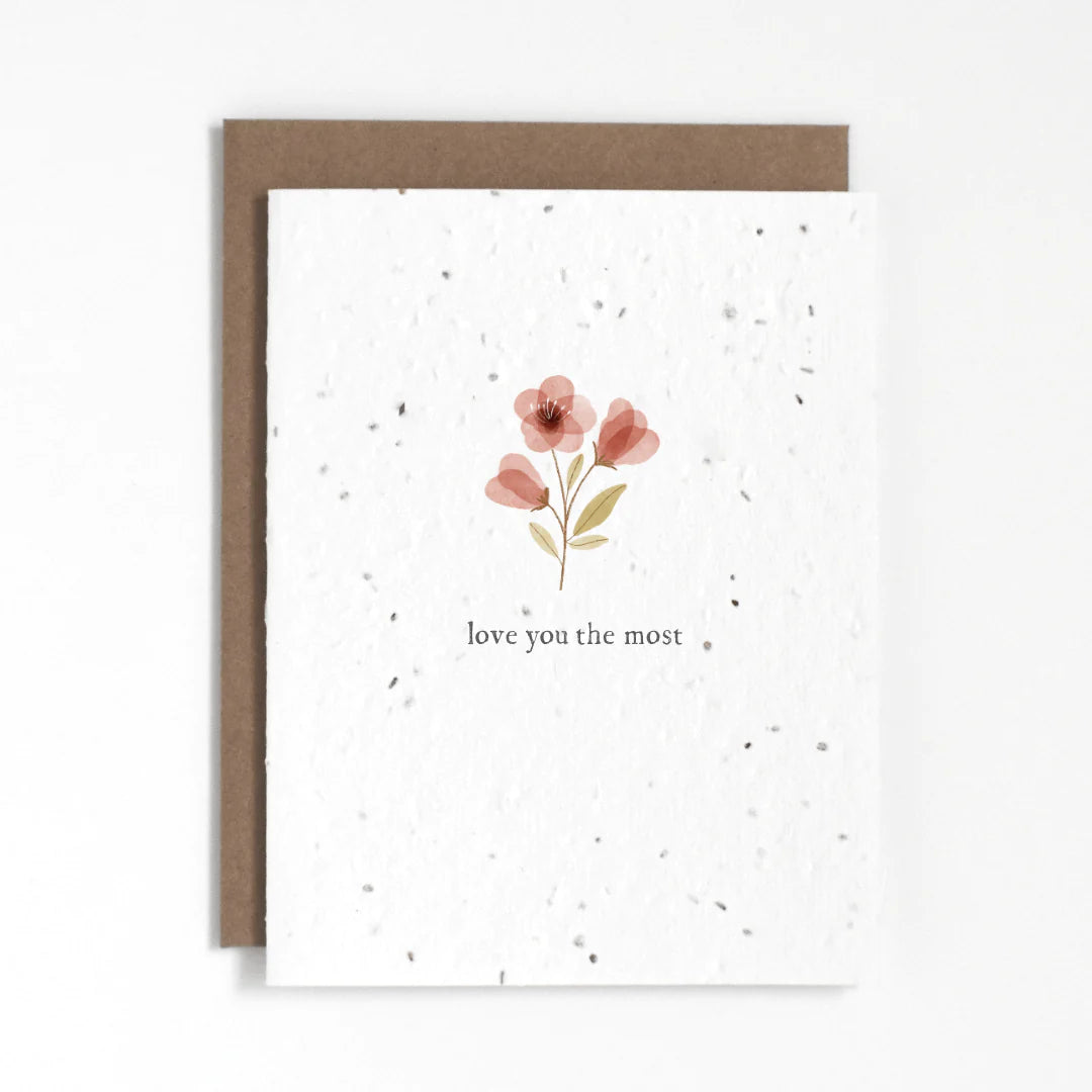 Locally Made Seed Paper Greeting Cards