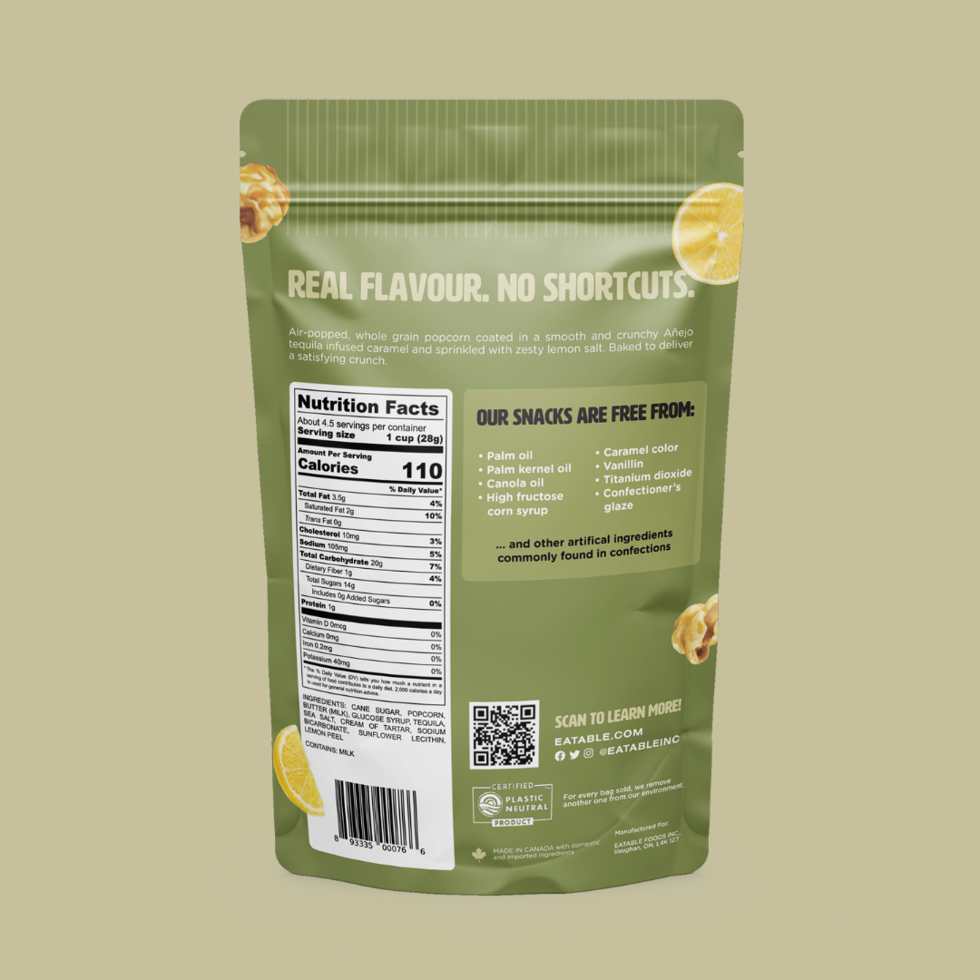 Pop the Salt & Tequila - Gourmet Caramel Kettle Popcorn