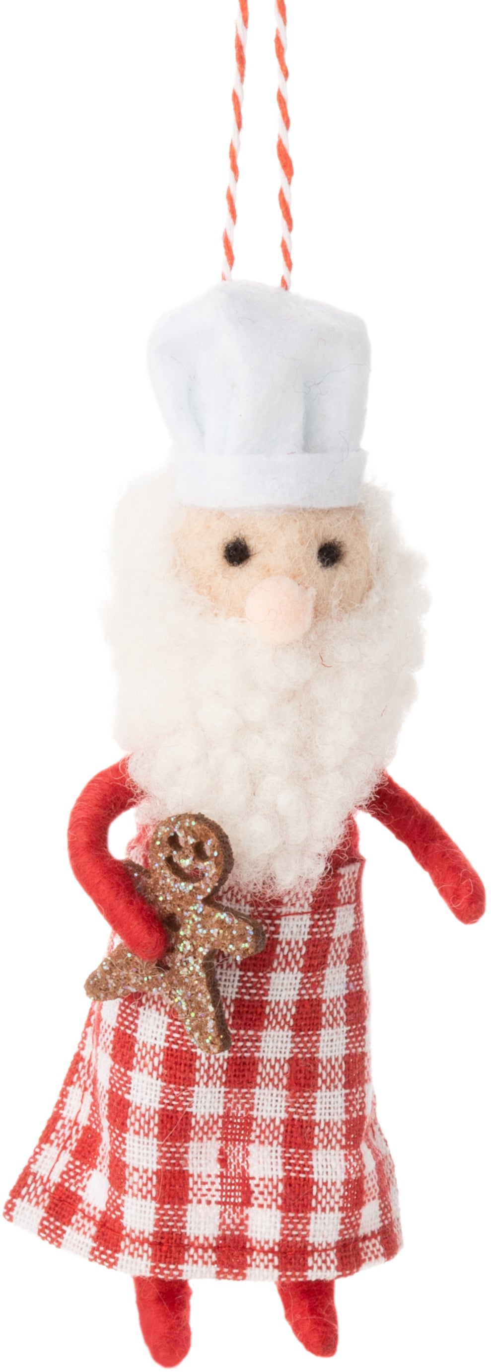 Baking Santa Ornament