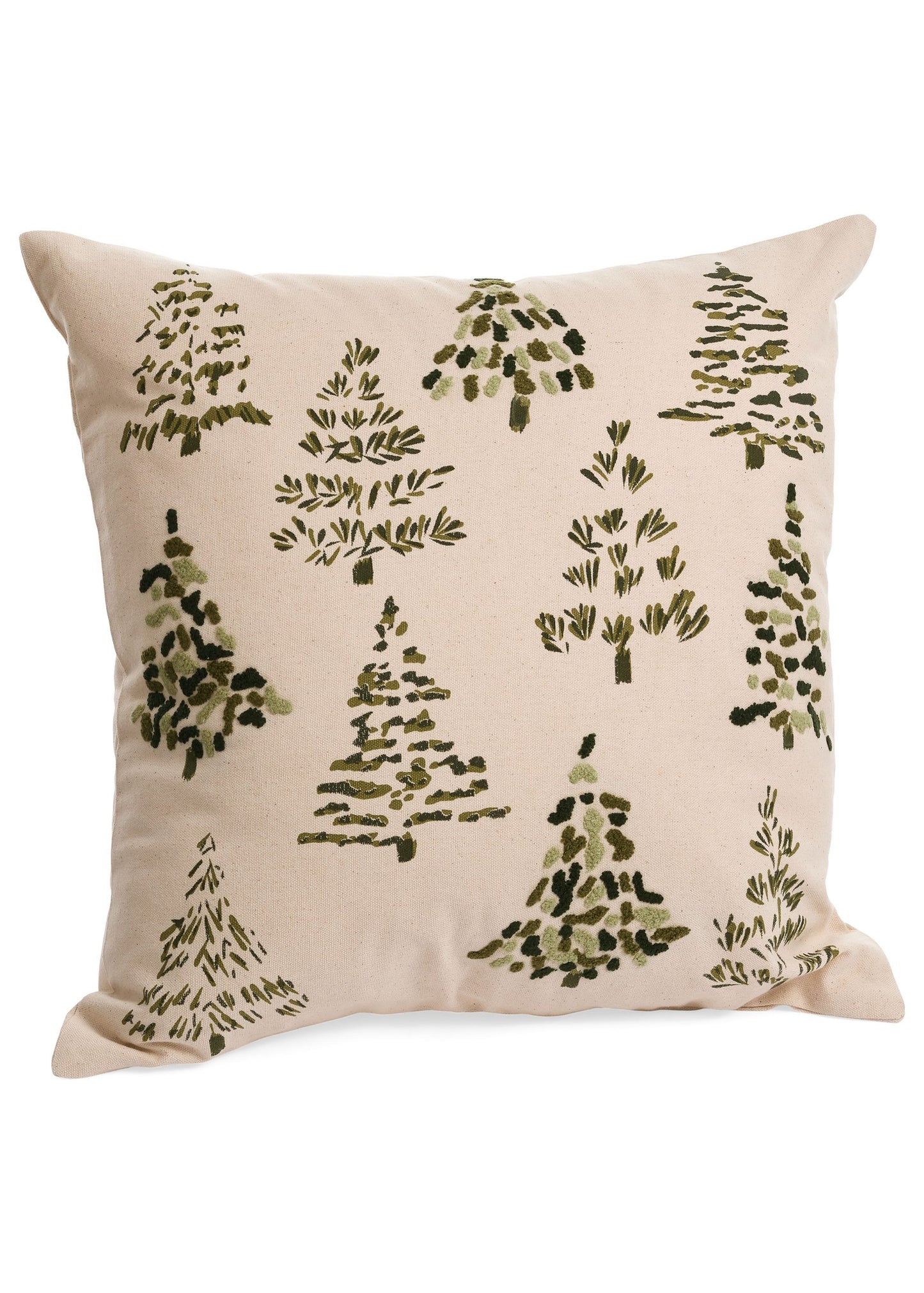 Printed Tree Pillow