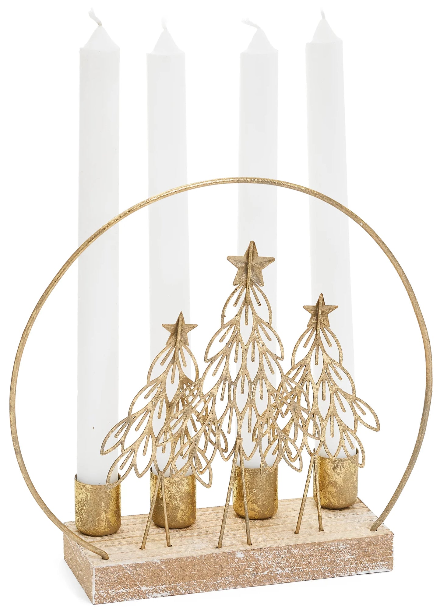 Modern Style Advent Wreath or Centerpiece