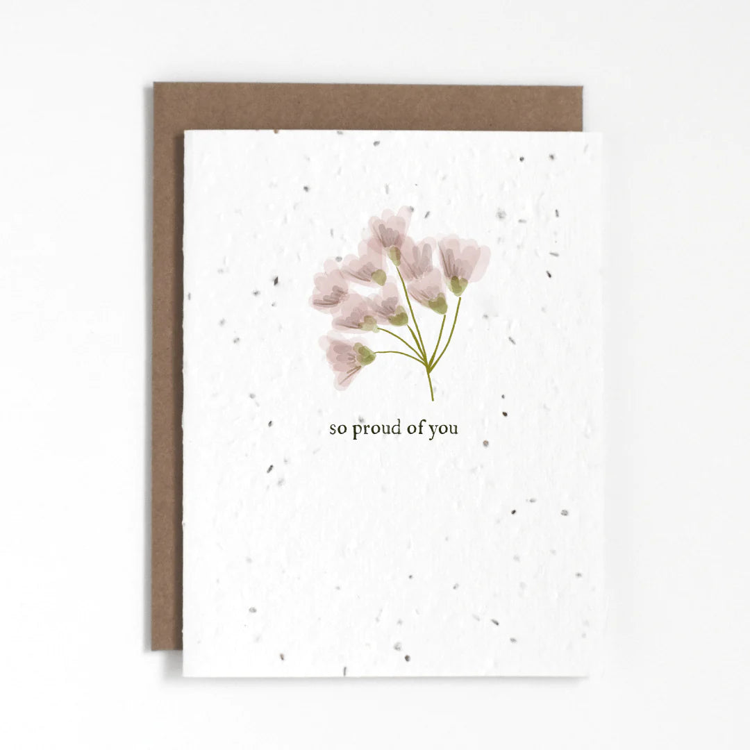 Locally Made Seed Paper Greeting Cards