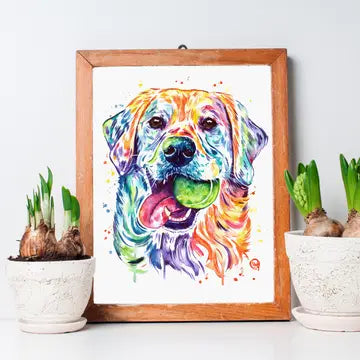 Animal Art Cards Whitehouse Art