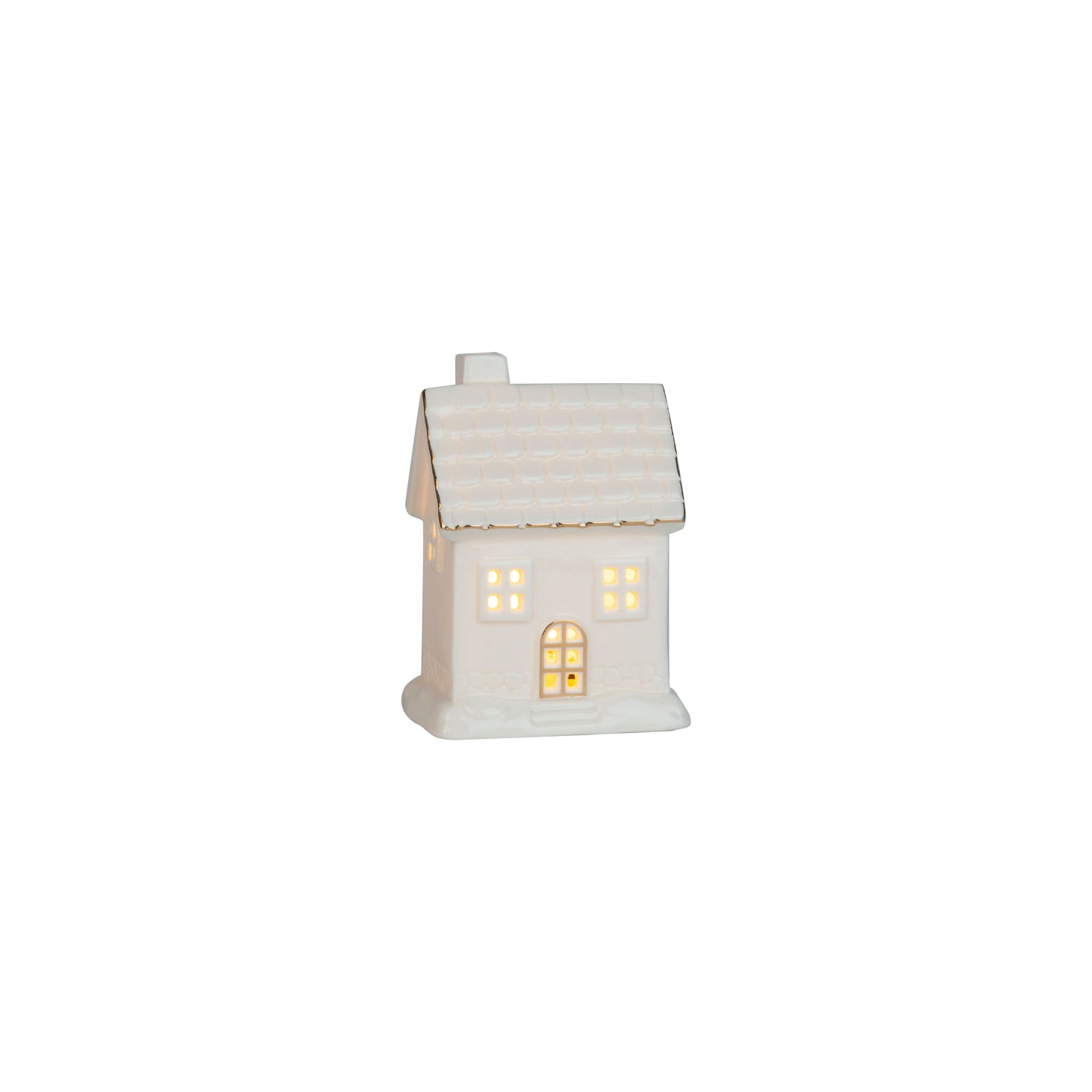 Ceramic White House Decoration