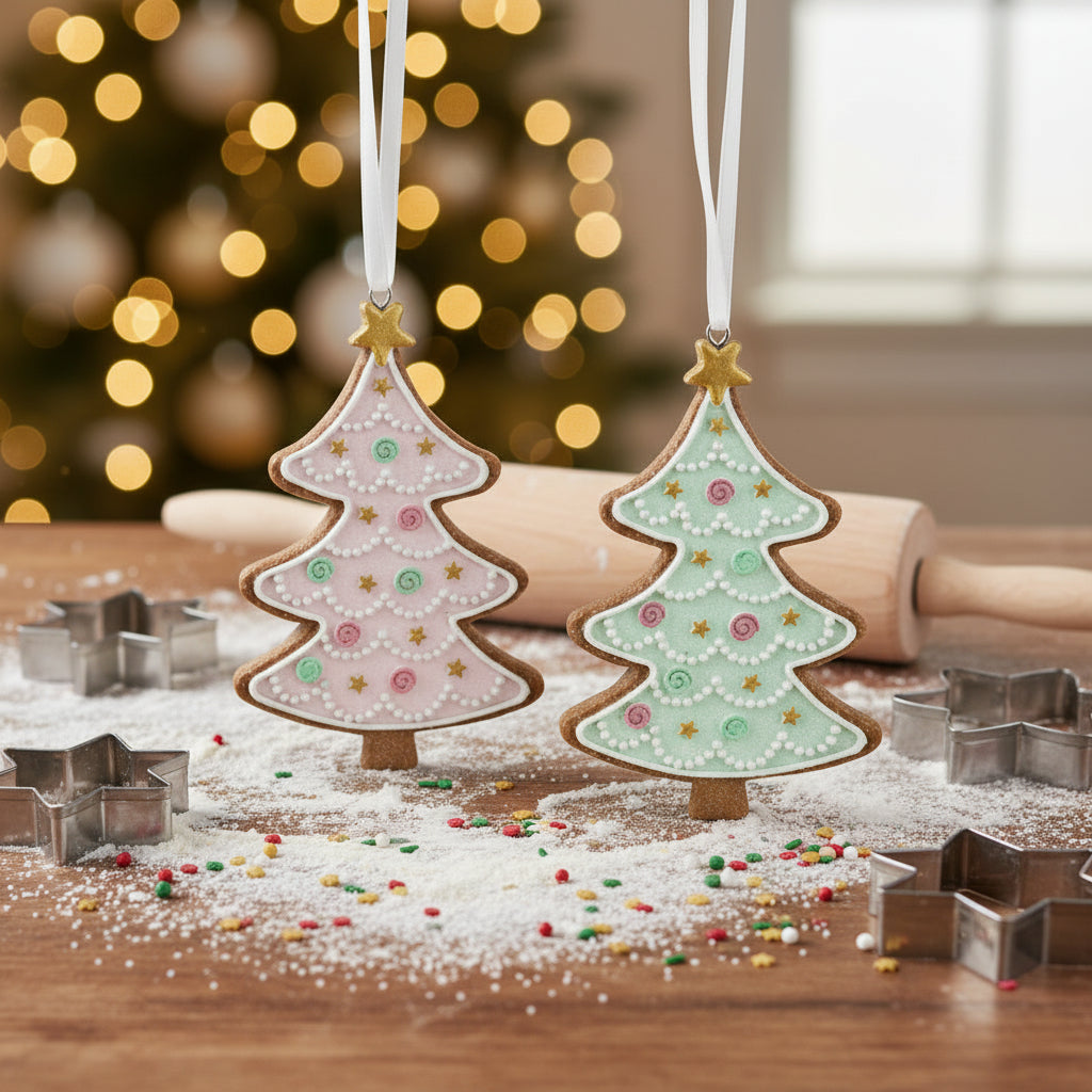 Gingerbread Cookie Ornament Pastel