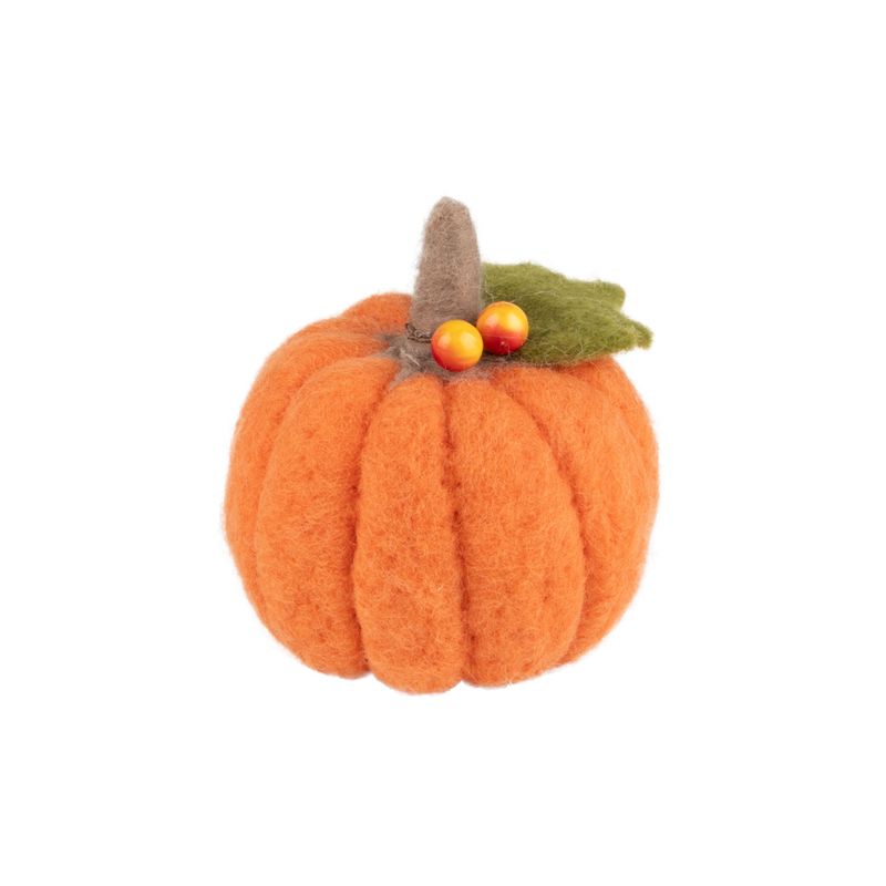 Pumpkin Felt Orange