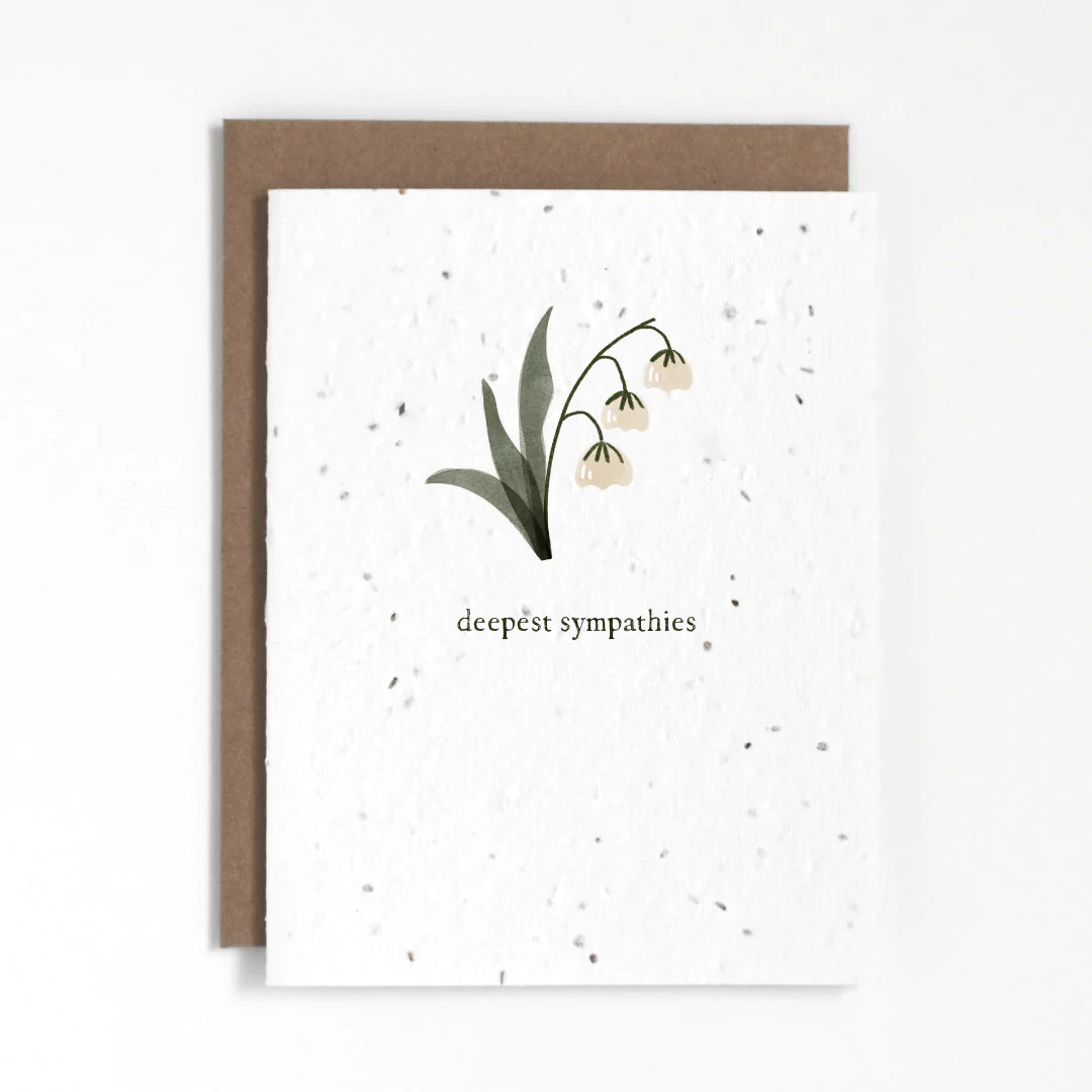 Locally Made Seed Paper Greeting Cards
