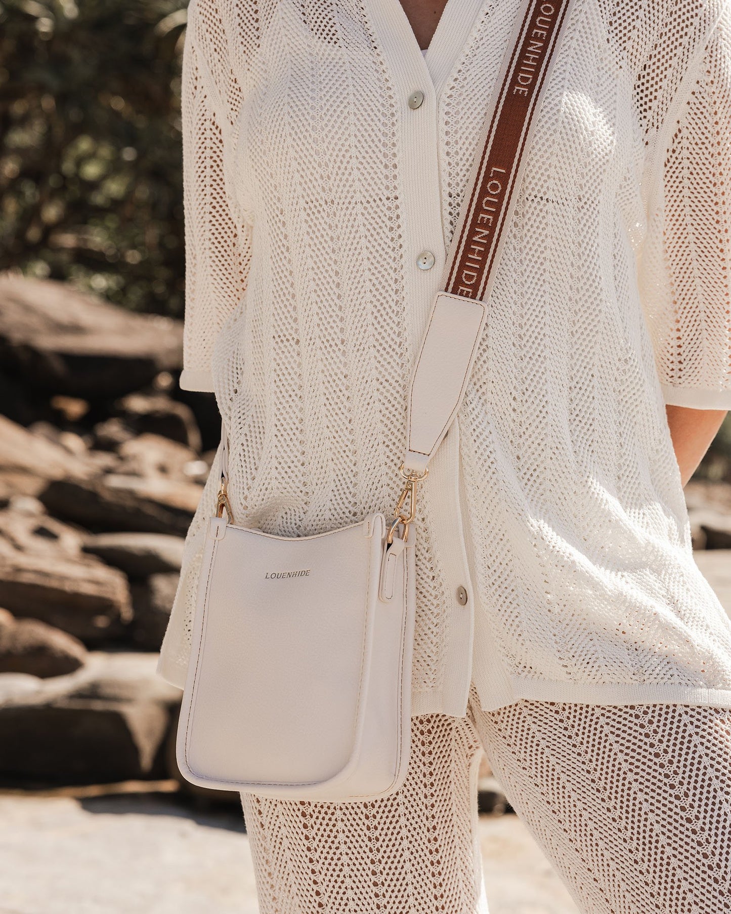 Parker Logo Crossbody Bag, Louenhide Purses