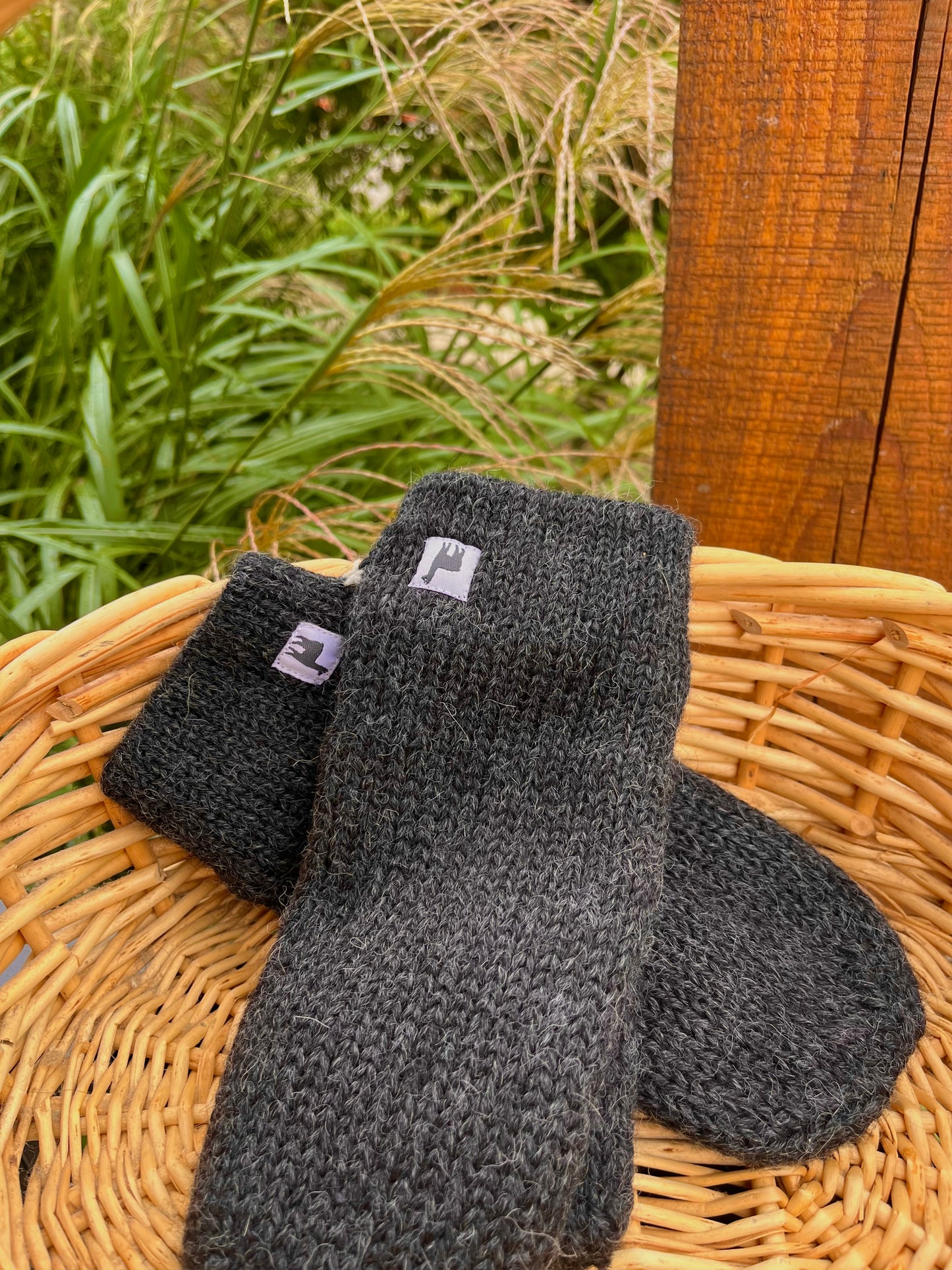 Alpaca Fleece Lined Mittens