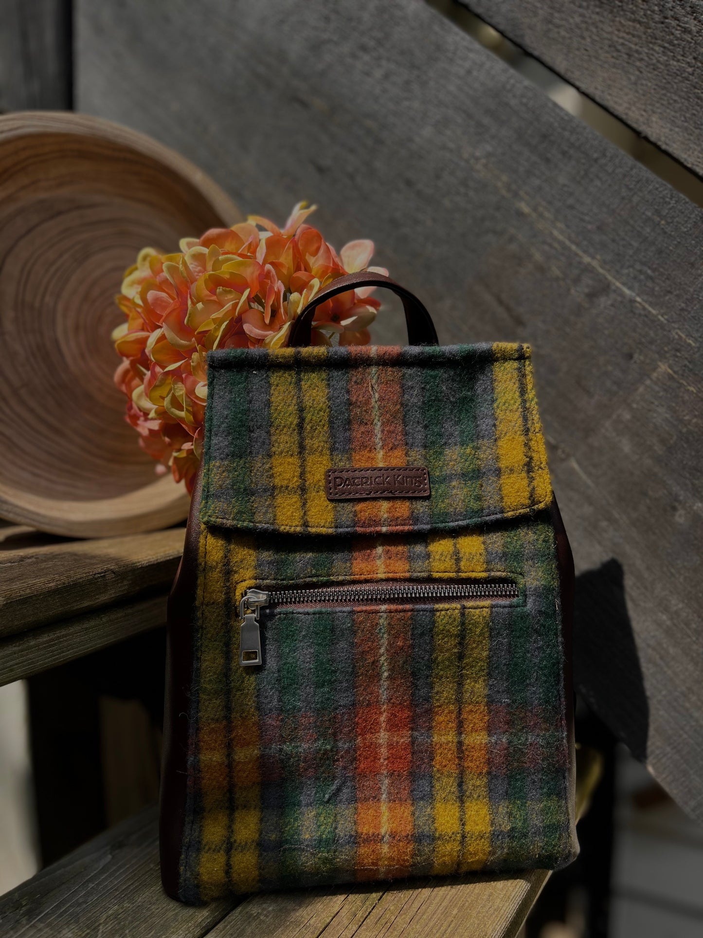 Antique Merino Wool Backpack