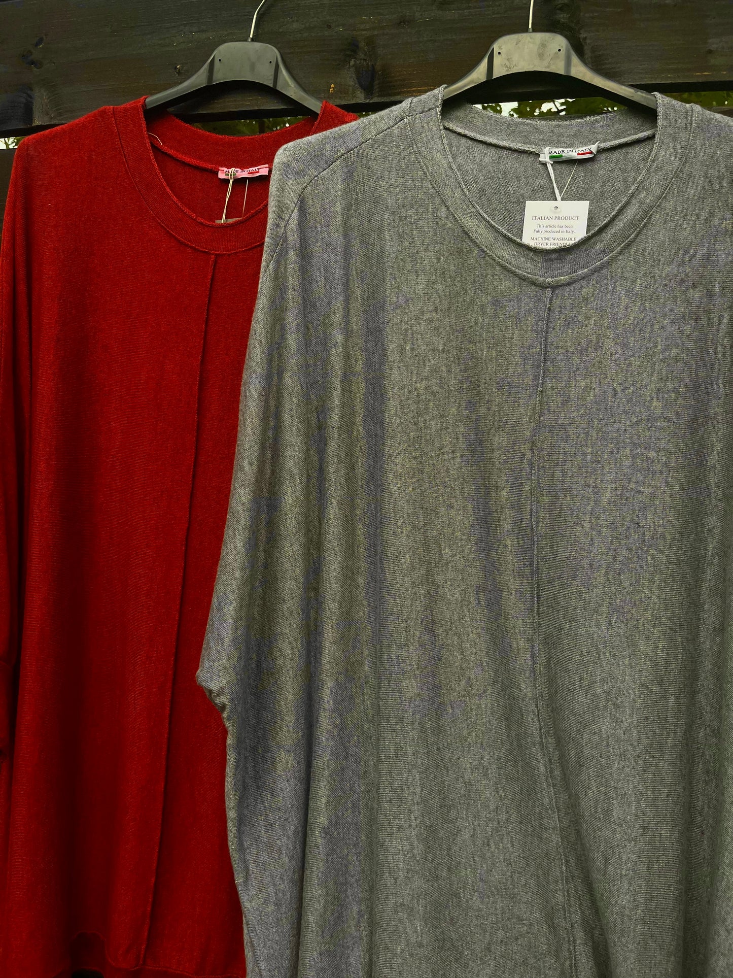 Catherine Lillywhite's Front Seam Crew Neck Tunics
