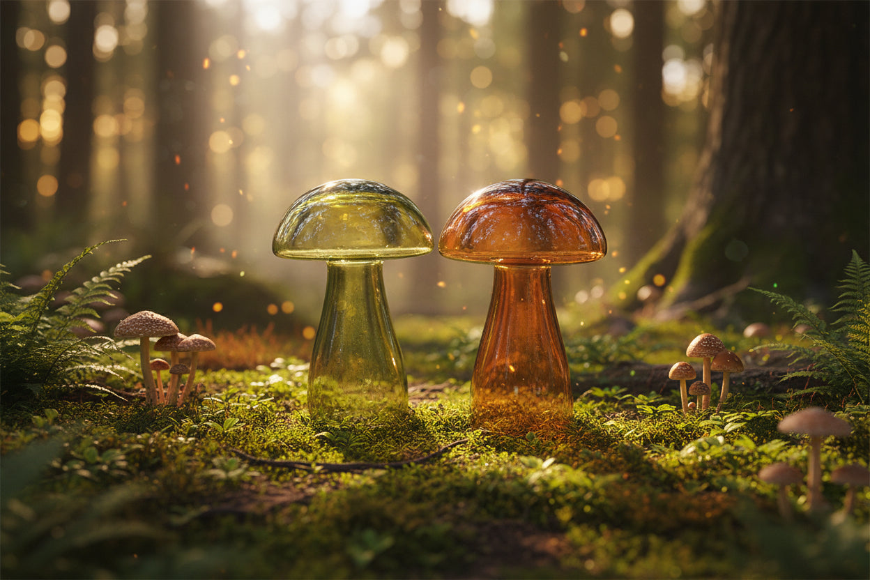 Glass Mushrooms