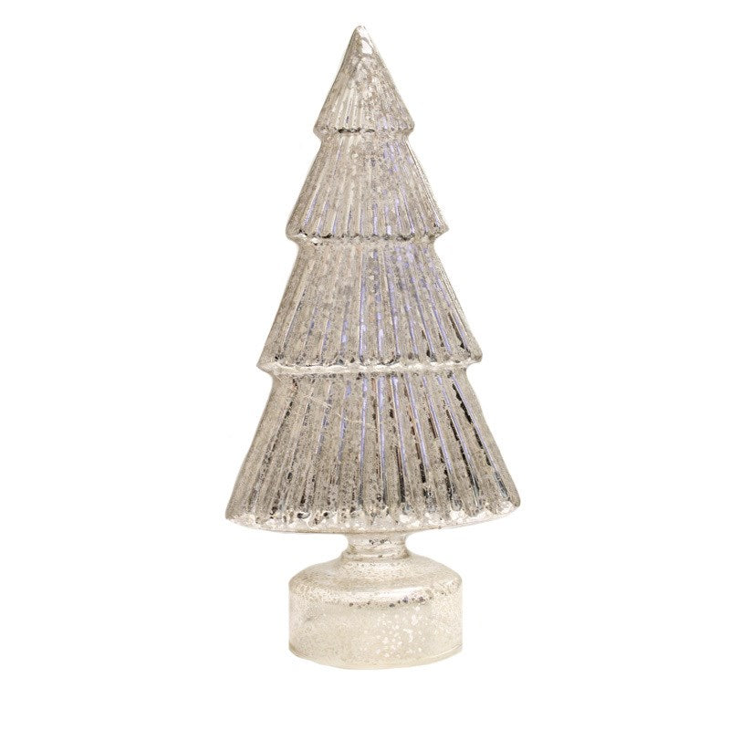 LED Mercury Glass Tree