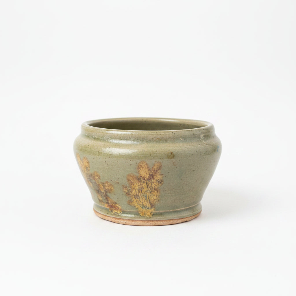 Signed vintage studio pottery bowl