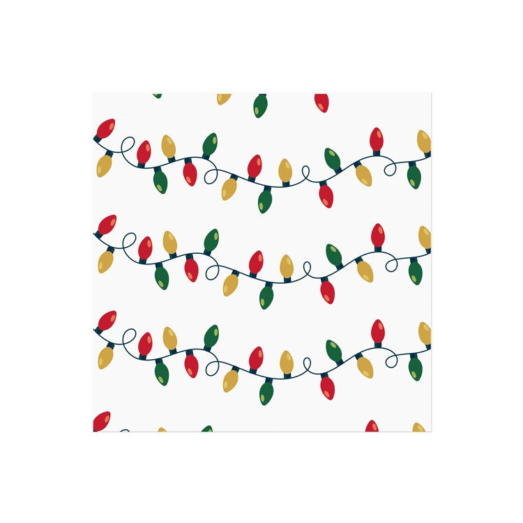 Christmas Lights Luncheon Napkins