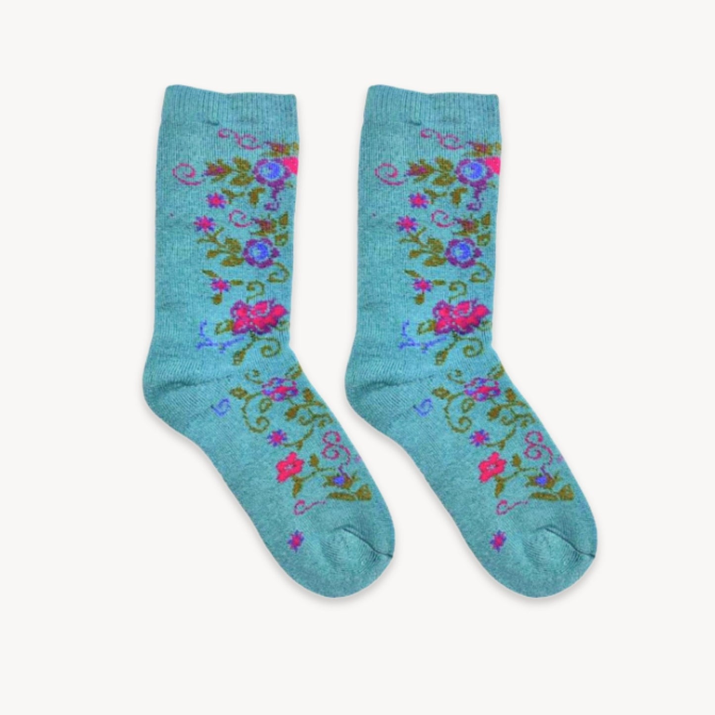 Alpaca Patterned Socks, Fair Trade