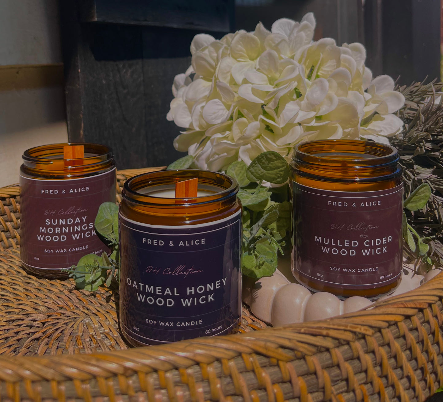Wood Wick Soy Candles