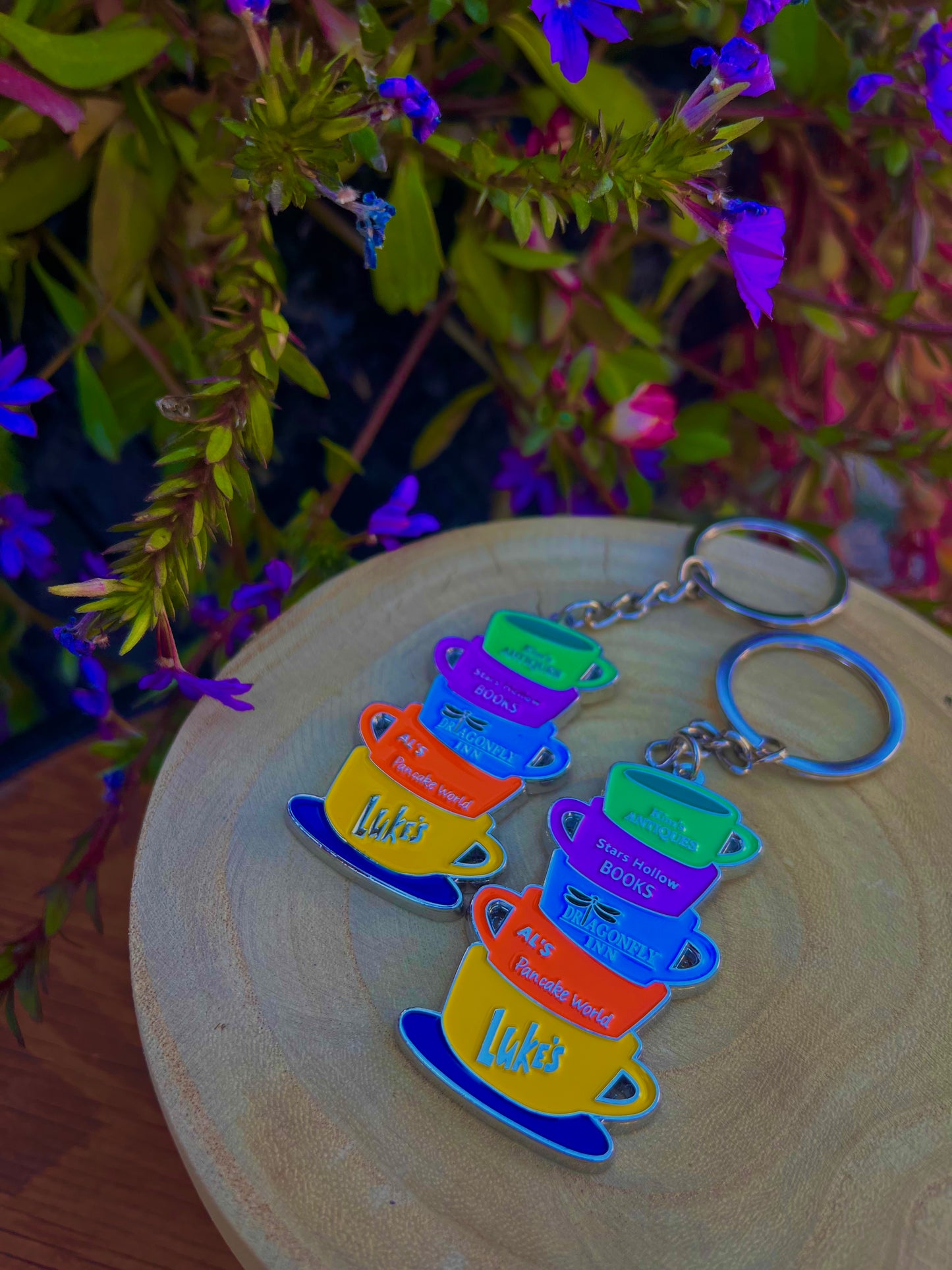 Stars Hollow Keychain