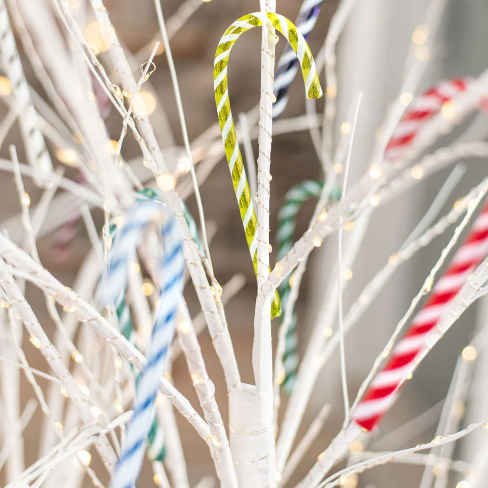 Blown Glass Candy Cane Ornaments Locally Made