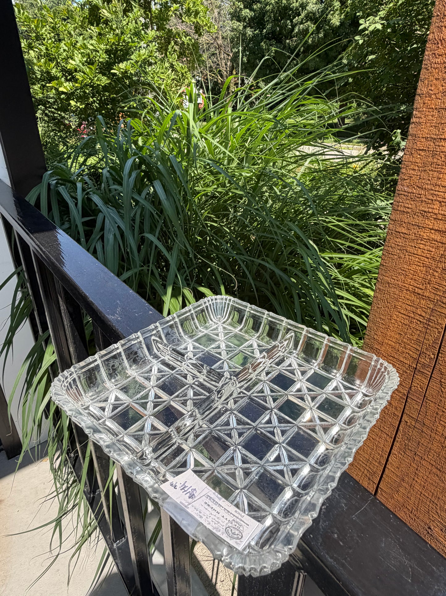 Crystal Square Jewelry Dish