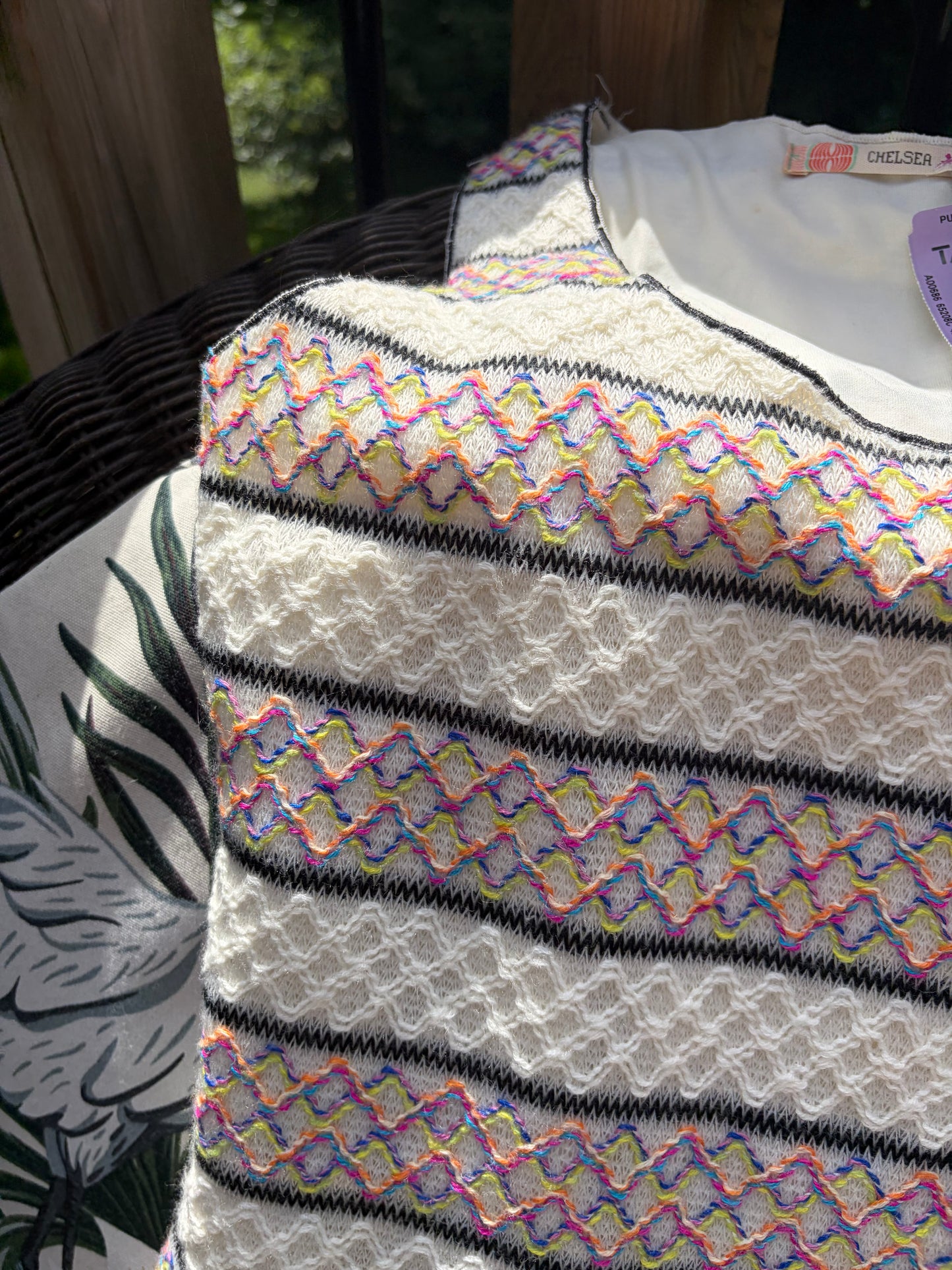 Chelsea Violet Vintage Graphic Dress