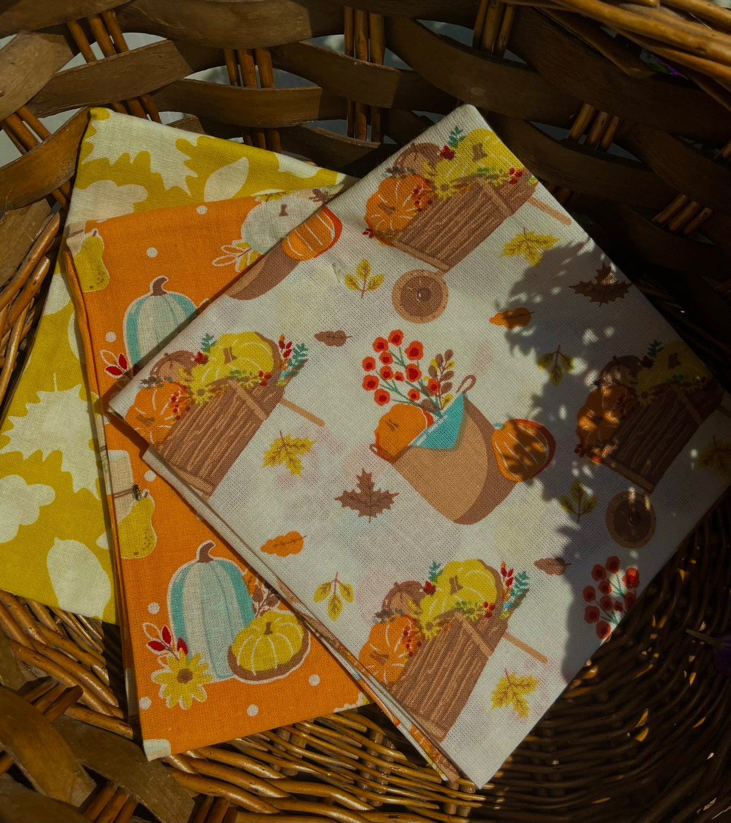 Kitchen Towel Set Of 3: Mahogany