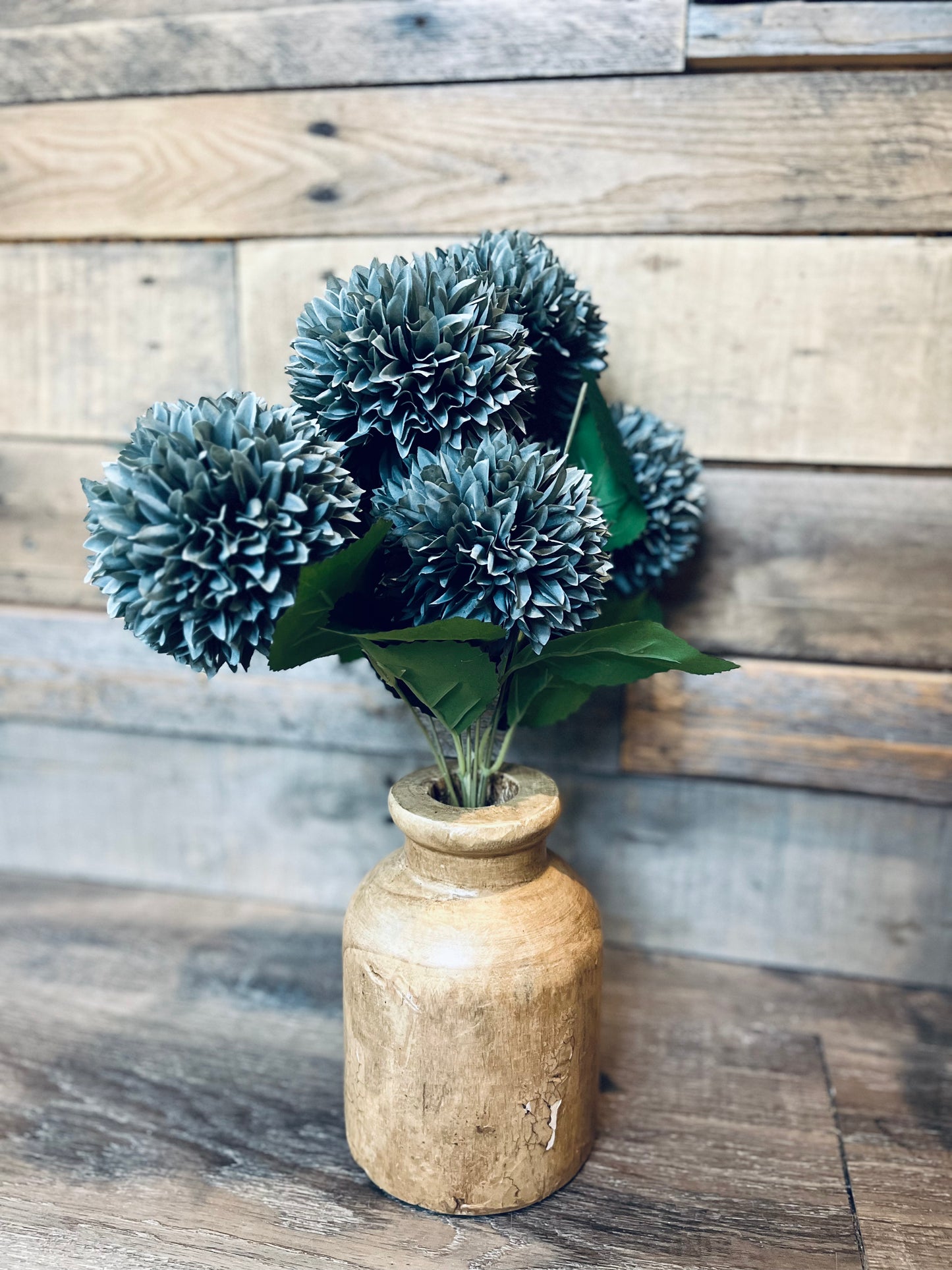 Blue Bunch Floral Spray