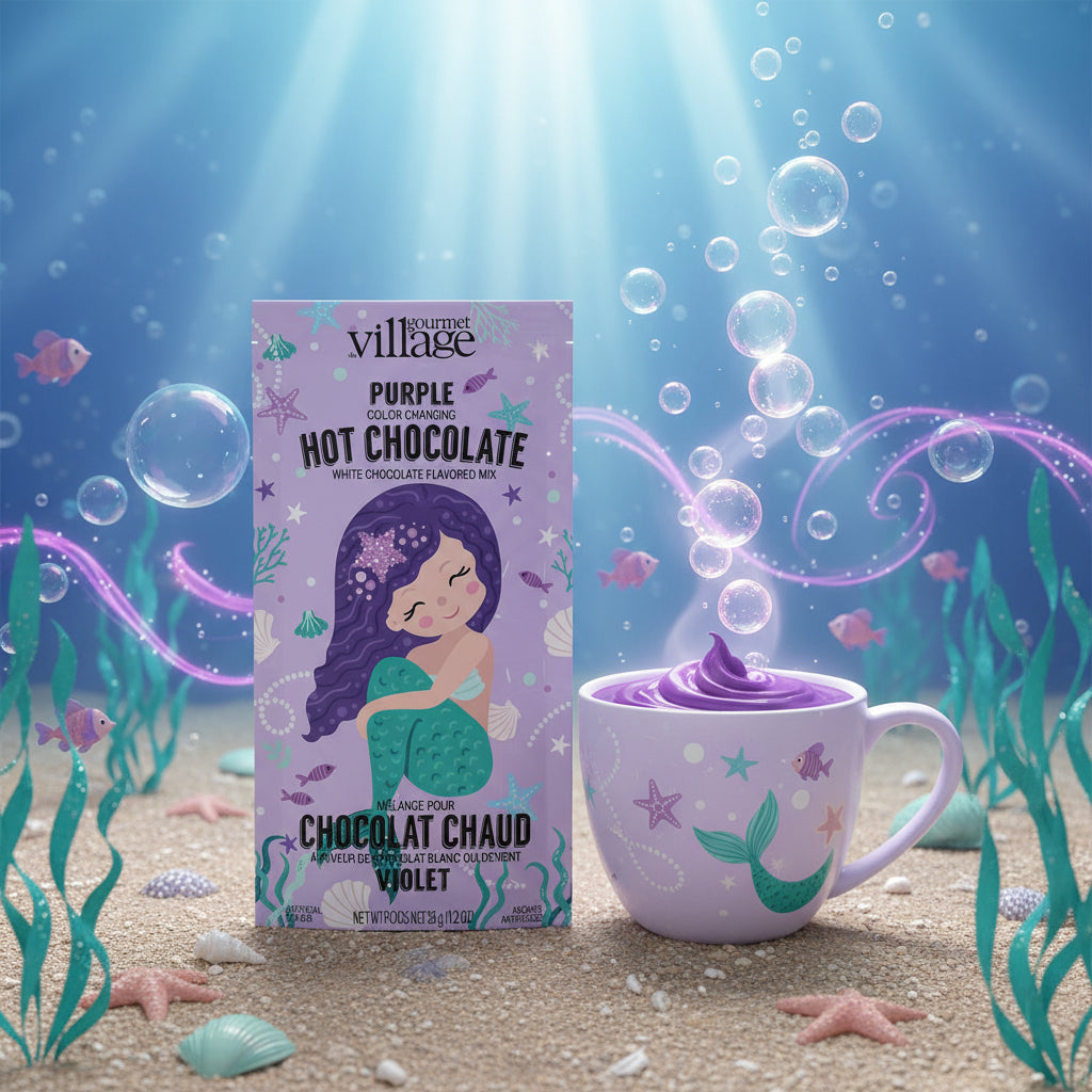 Mermaid Colour-changing White Hot Chocolate
