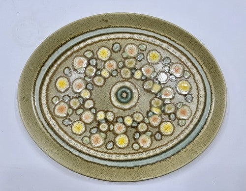 Vintage 70’s Franciscan Reflections Oval Serving Platter