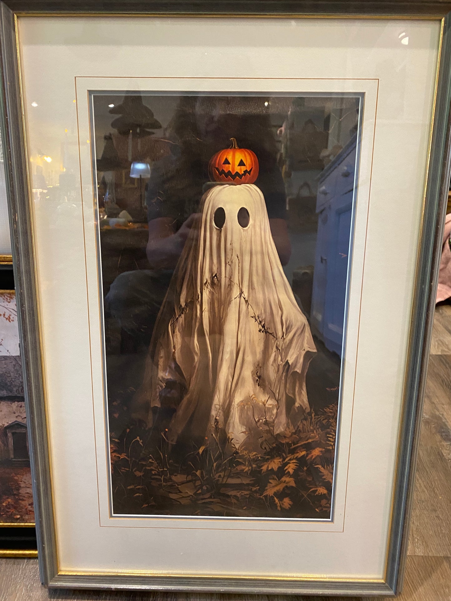 Vintage Framed Ghost Prints