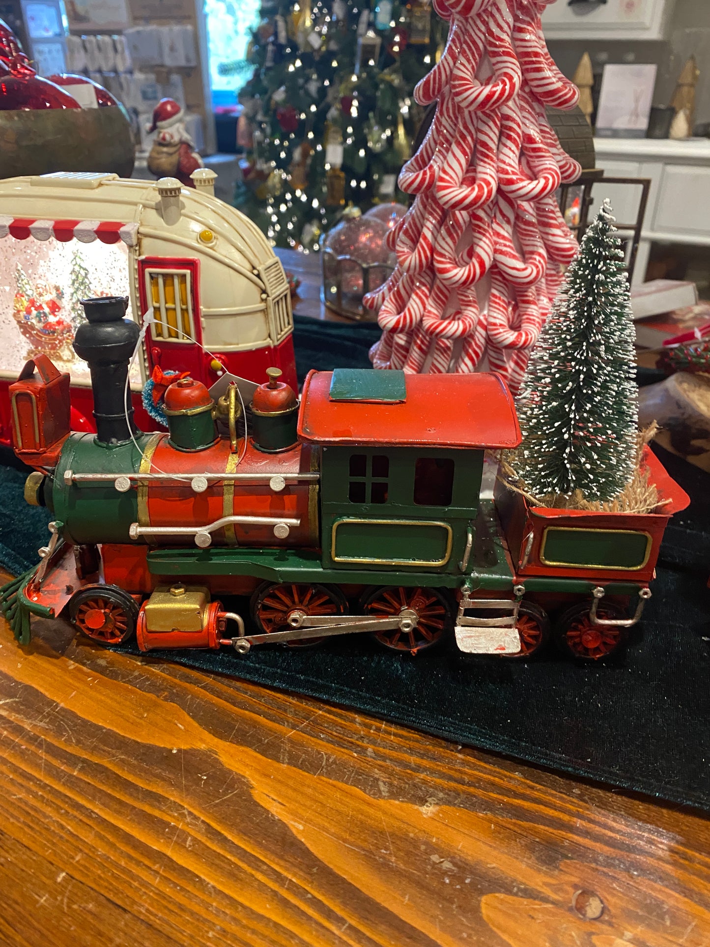 Vintage Metal Stream Train