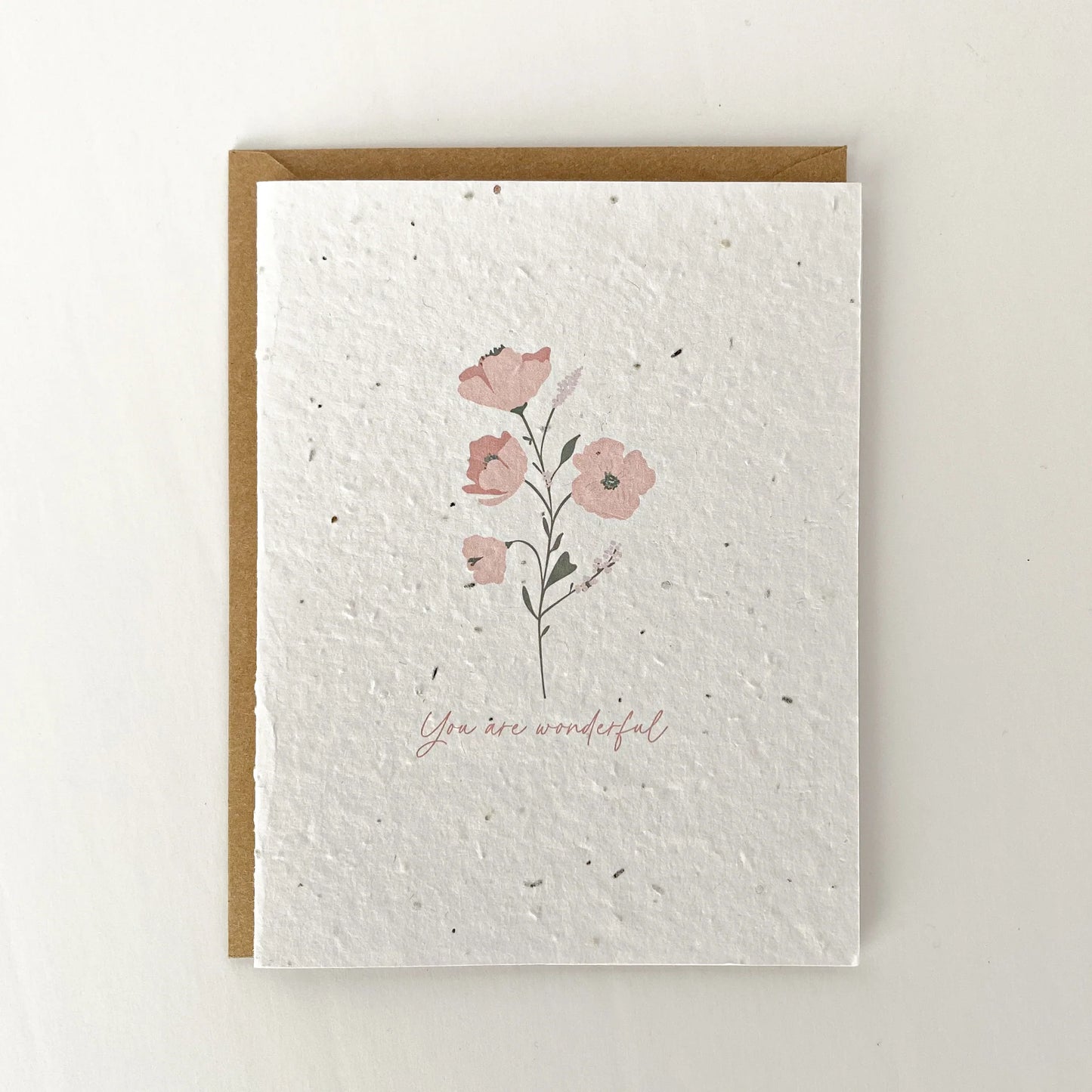 Locally Made Seed Paper Greeting Cards