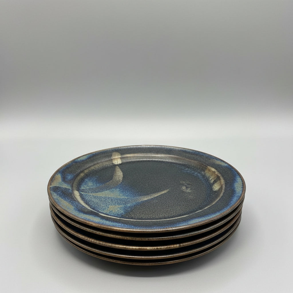 Handmade Vintage Pottery Plates
