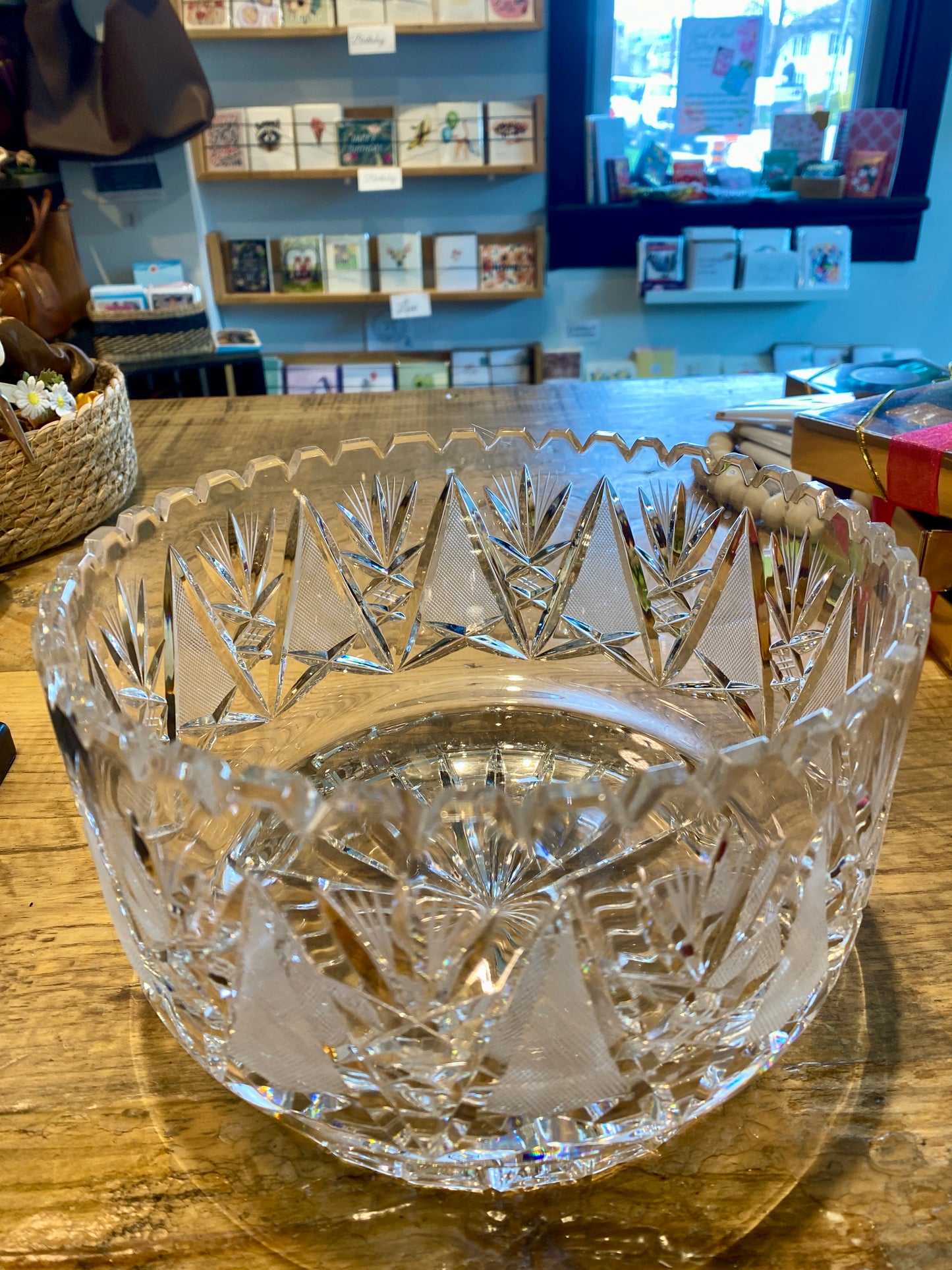 Vintage Crystal Bowl