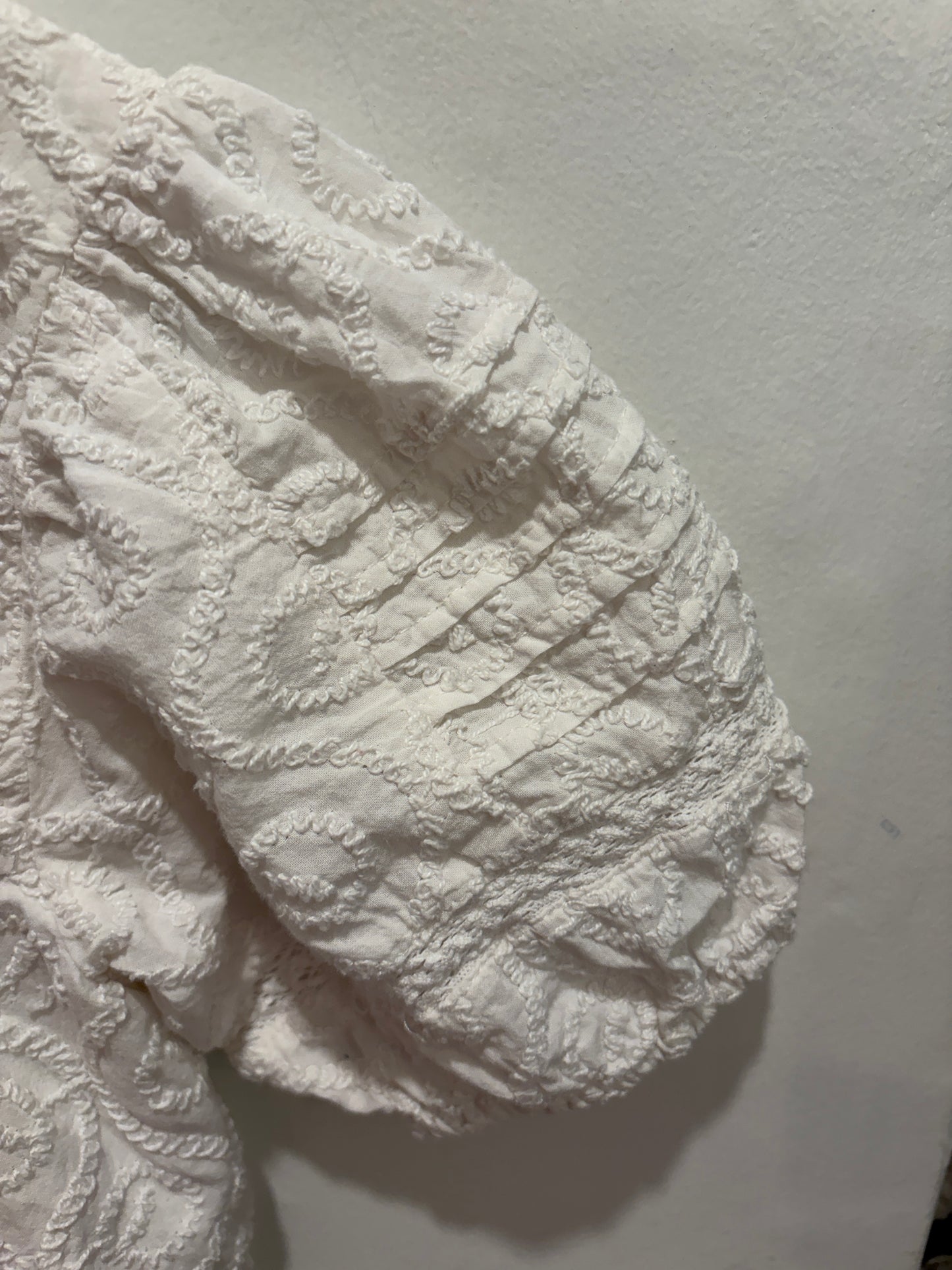 Child's White Eyelet Dress