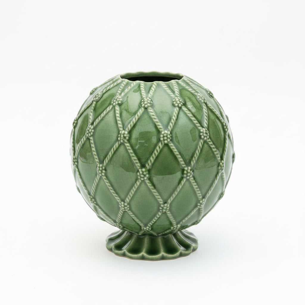 Vintage Green Vase